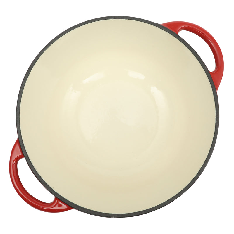 Gibson Home Addlestone 2.65 qt Enamel Cast Iron Dutch Oven w/ Lid - Round - Color Sleeve