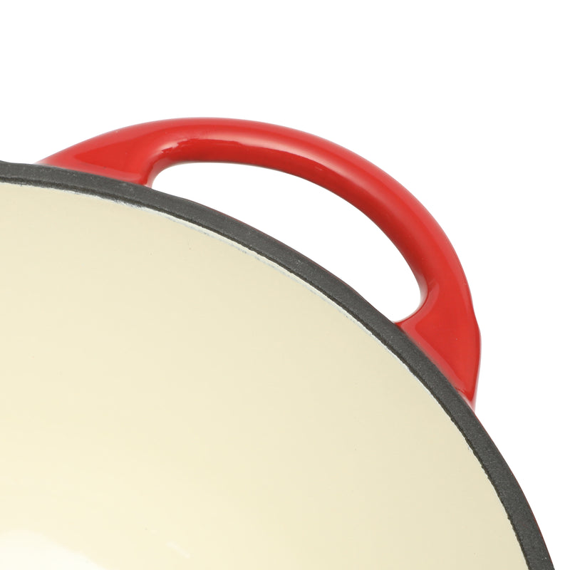 Gibson Home Addlestone 2.65 qt Enamel Cast Iron Dutch Oven w/ Lid - Round - Color Sleeve