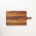 Martha Stewart Everyday Westhaven 18" x 10.3" x 0.8" Oiled Acacia Wood Cutting Board w/ Hole Hanger - Color Sleeve