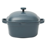 Crock-Pot Northvale 5.2qt Cast Aluminum Dutch Oven w/ Lid - Square - Nonstick Ceramic Interior - Induction - Gift Box w/ Remailer