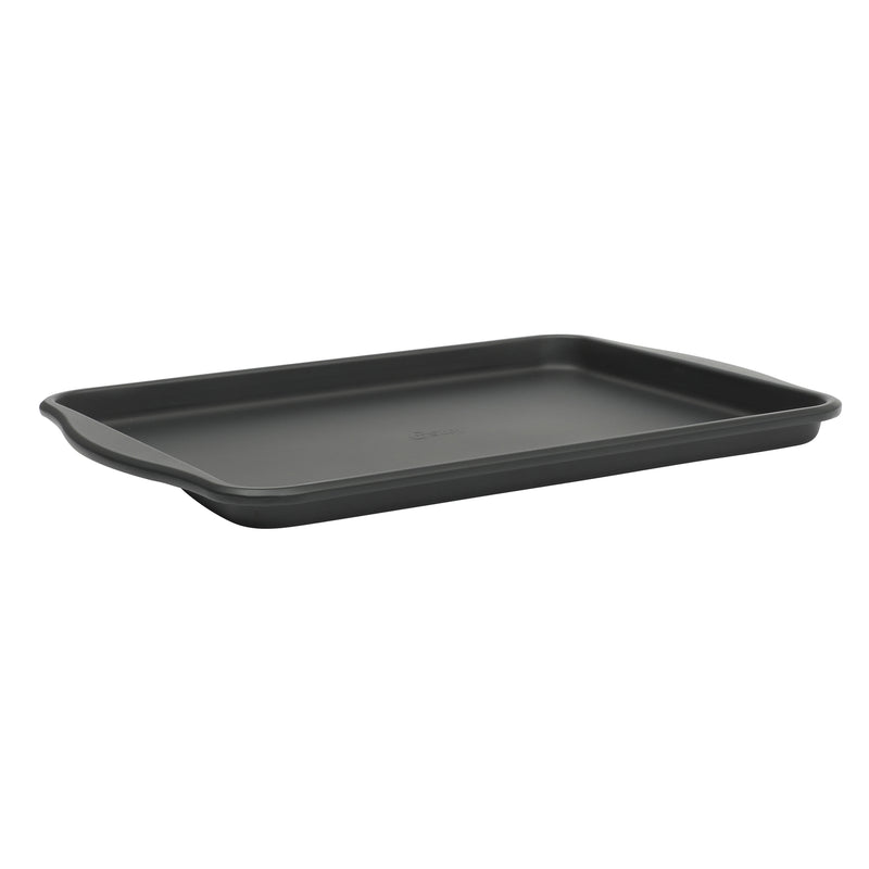 Oster Teston 15" X 10" Carbon Steel Cookie Sheet - Matte Black - Color Label