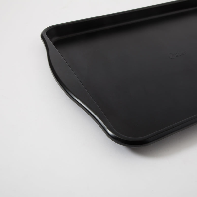 Oster Teston 15" X 10" Carbon Steel Cookie Sheet - Matte Black - Color Label
