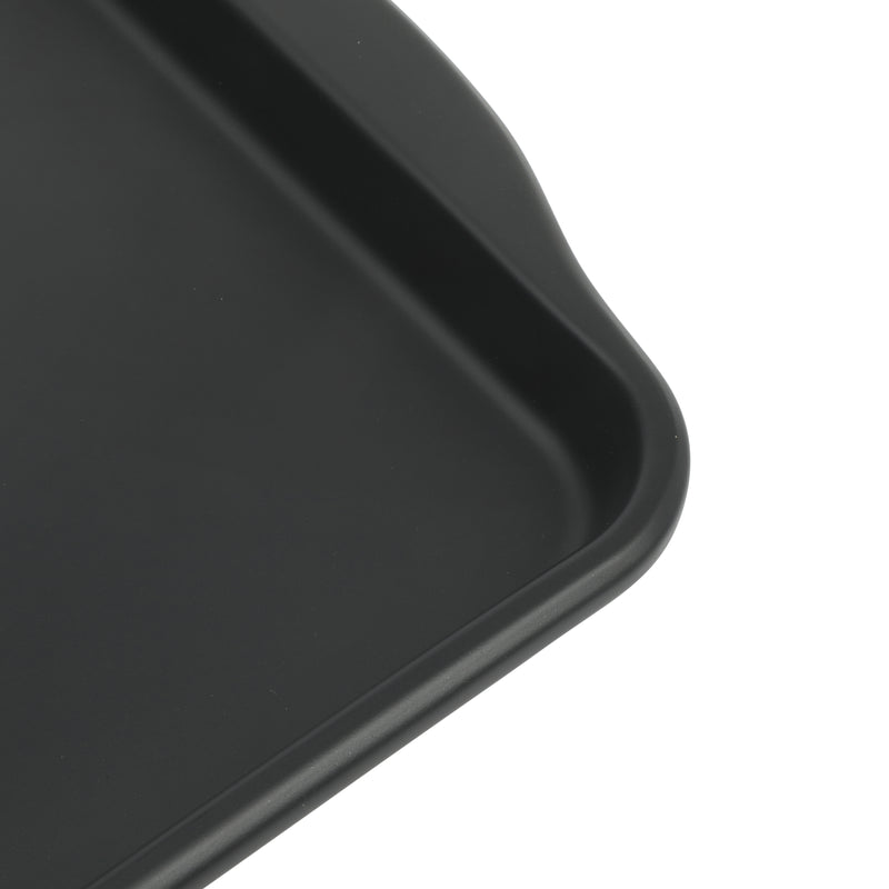 Oster Teston13" X 9" Carbon Steel Cookie Sheet - Matte Black - Color Label
