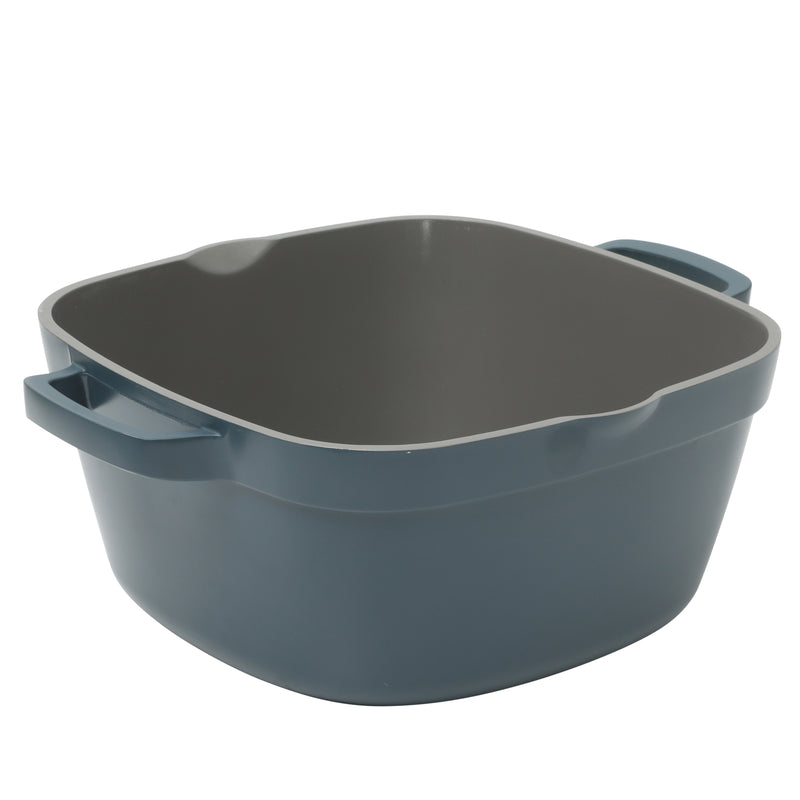Crock-Pot Northvale 5.2qt Cast Aluminum Dutch Oven w/ Lid - Square - Nonstick Ceramic Interior - Induction - Gift Box w/ Remailer