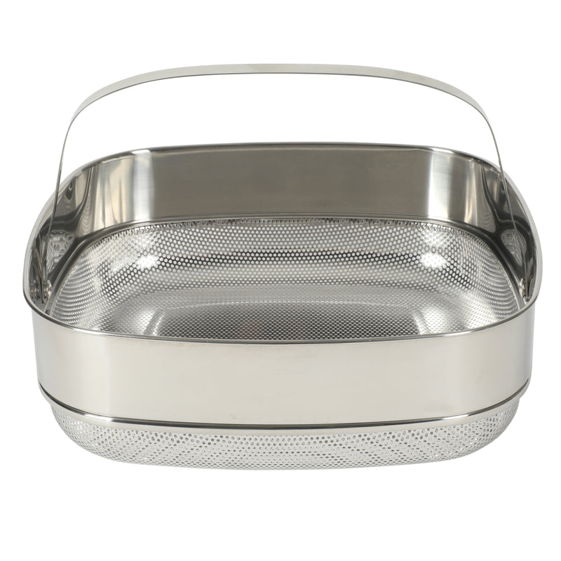 Crock-Pot Northvale 5.3qt Cast Aluminum Sauté Pan w/ Steamer & Lid - Square - Nonstick Ceramic Int - Induction - Soft Touch Handle - GBX