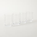 Gibson Home Emory 4pc 15oz DOF Glass Set - Clear - Open Window Gift Box