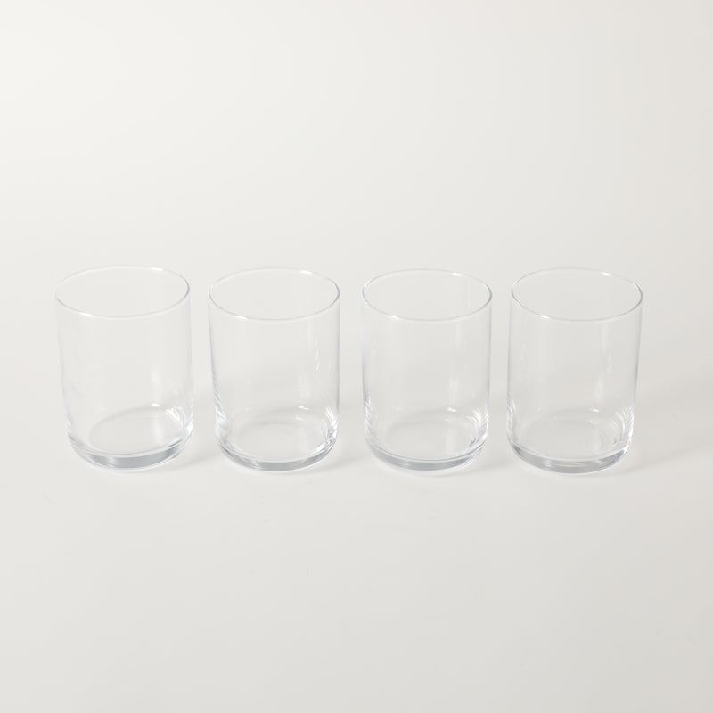 Gibson Home Emory 4pc 15oz DOF Glass Set - Clear - Open Window Gift Box