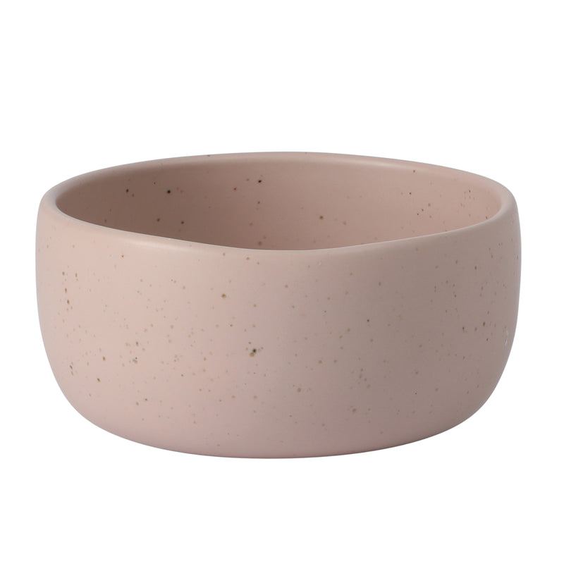 Bloomhouse Corsica Clay 16pc Double Bowl Dinnerware Set - 4 Assorted Colors - Reactive Glaze - Stoneware - Gift Box w/ /Remailer