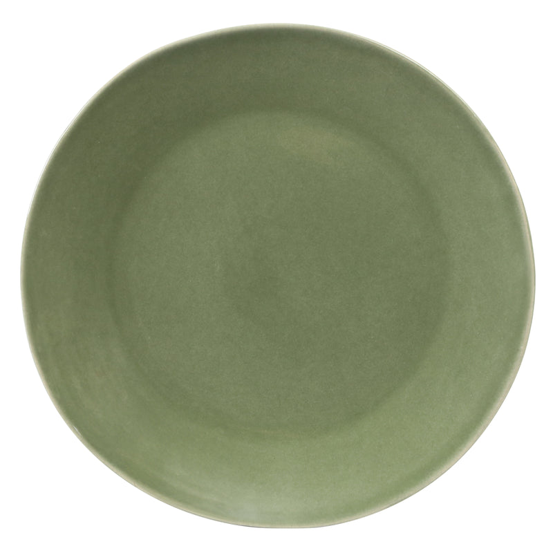 Bloomhouse Montecito Breeze 16pc Double Bowl Dinnerware Set - Reactive Glaze - Stoneware - Gift Box w/ Remailer