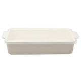 Martha Stewart Everyday Tilden 9" x 13" Baker w/ PP Lid - Two-Tone - Rectangle - Solid Color - Stoneware - Color Sleeve W/ Rm