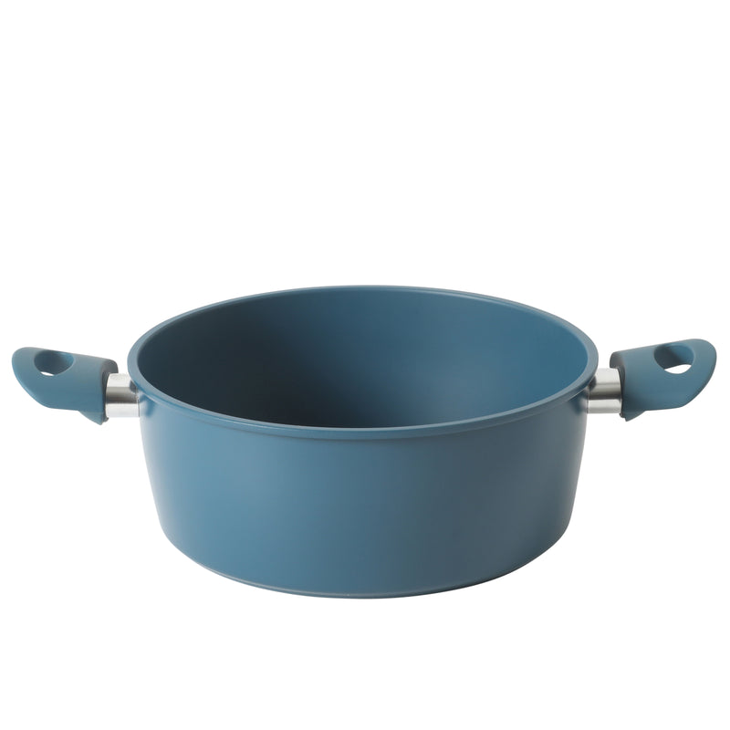 Gibson Home Helensburgh 7pc Carbon Steel Cookware Set w/ Silicone Rim Glass Lid - Soft Touch Bakelite Handle - Gift Box
