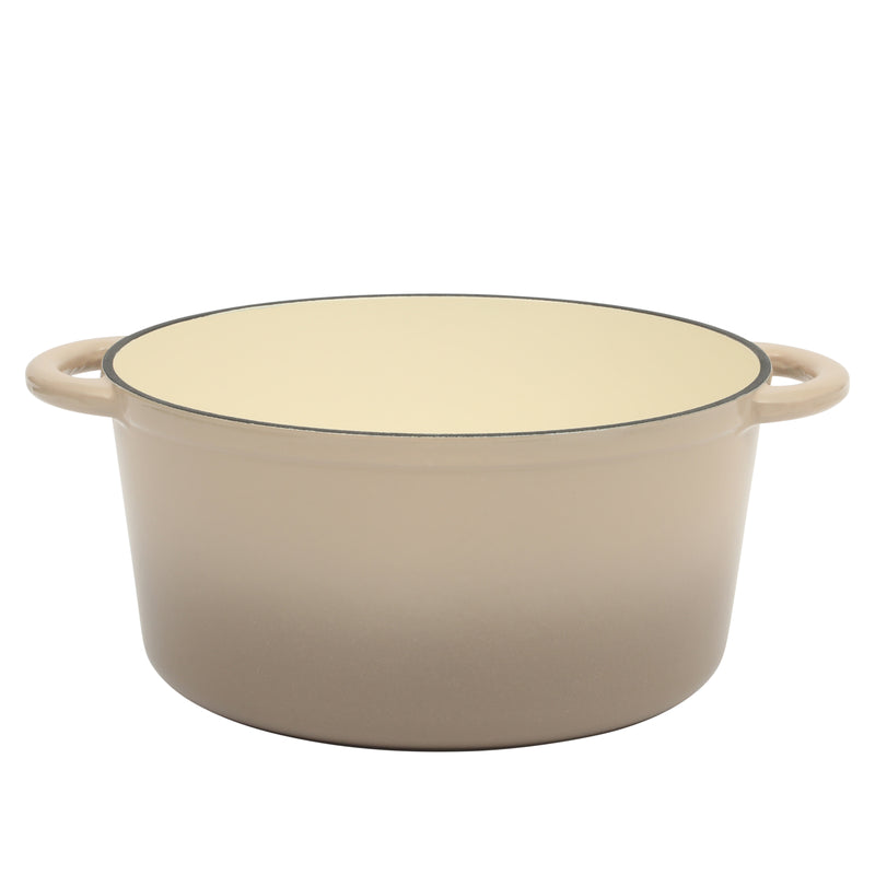 Gibson Home Addlestone 7qt Enamel Cast Iron Dutch Oven w/ Lid - Round - Stainless Steel Hollow Knob - Color Sleeve