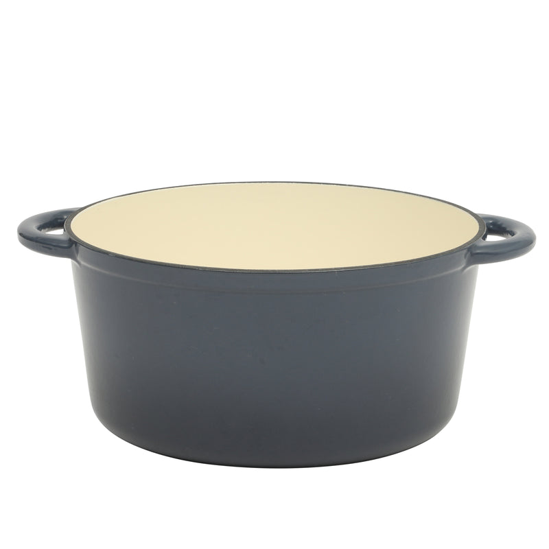 Gibson Home Addlestone 7qt Enamel Cast Iron Dutch Oven w/ Lid - Round - Stainless Steel Hollow Knob - Color Sleeve