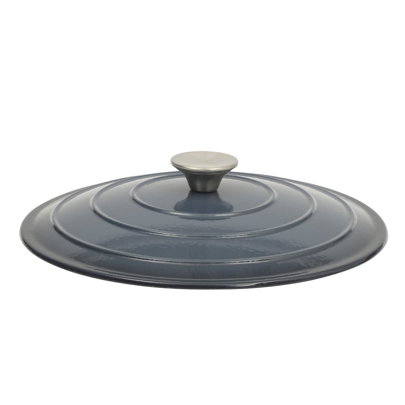 Gibson Home Addlestone 7qt Enamel Cast Iron Dutch Oven w/ Lid - Round - Stainless Steel Hollow Knob - Color Sleeve