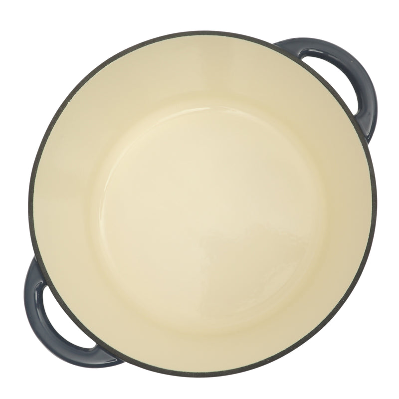 Gibson Home Addlestone 7qt Enamel Cast Iron Dutch Oven w/ Lid - Round - Stainless Steel Hollow Knob - Color Sleeve