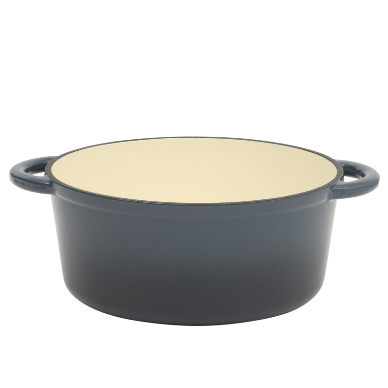 Gibson Home Addlestone 5 qt Enamel Cast Iron Dutch Oven w/ Lid - Round -Stainless Steel Hollow Knob - Color Sleeve