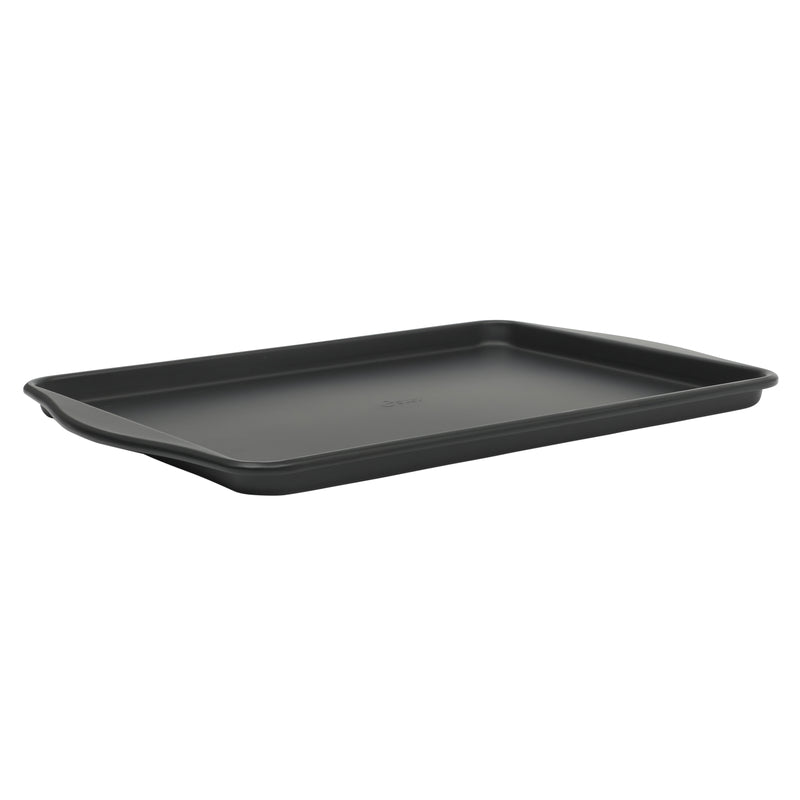 Oster Teston 18" X 13" Carbon Steel Cookie Sheet - Matte Black - Color Label