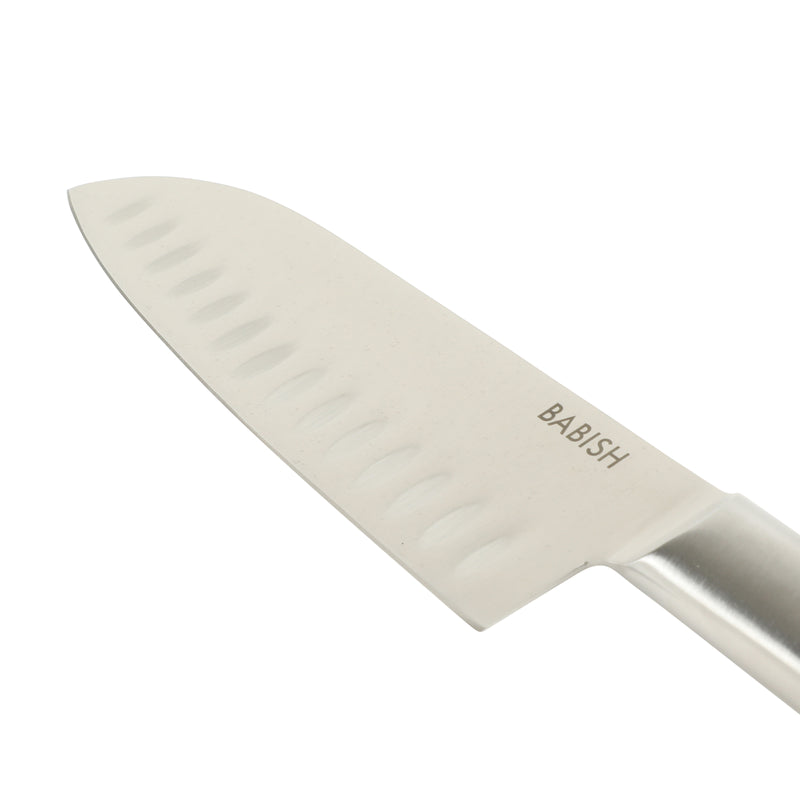 Babish 6.5" German Steel Santoku Knife - Gift Box w/ Remailer