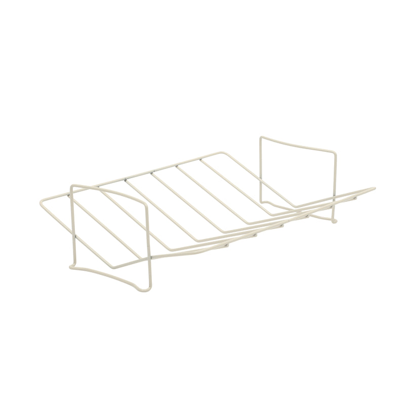 Gibson Home Broxton 2 pc Carbon Steel 16" x 12" Turkey Roaster w/ Taupe Cooling Rack - Non-Stick - Cast Aluminum Gold Handle - Color Sleeve