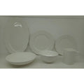 Martha Stewart Basketweave Scallop 6" Stoneware Cereal Bowl - Open Stock w/ UPC Color Label