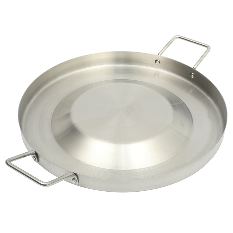 Oster Sangerfield 15.75" Stainless Steel Convex Comal w/ Handles - Brushed - Open Stock  Color Label