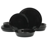 Martha Stewart Everyday Faretta 12pc Dinnerware Set - Round - Solid Color - Fine Ceramic - GBX w/ RM