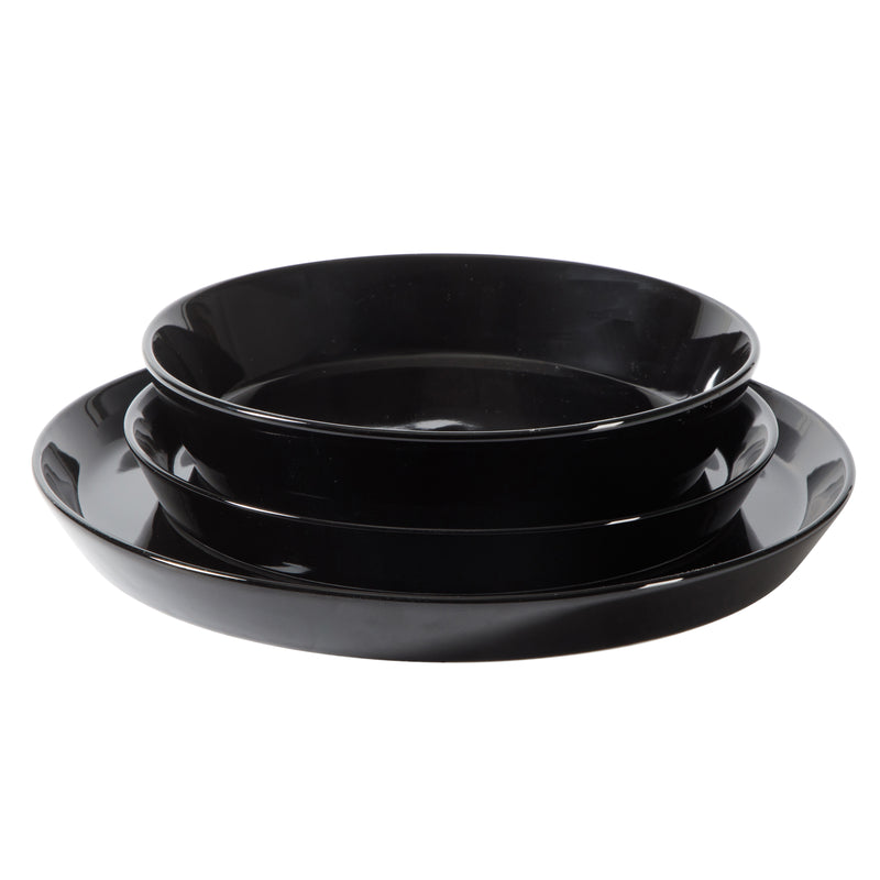 Martha Stewart Everyday Faretta 12pc Dinnerware Set - Round - Solid Color - Fine Ceramic - GBX w/ RM