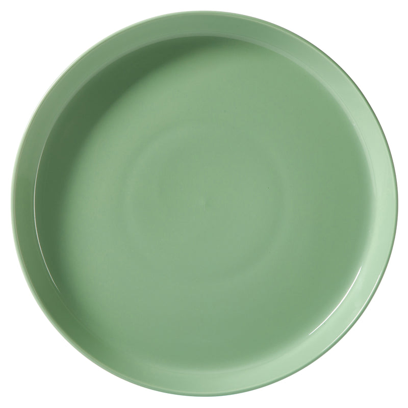 Martha Stewart Everyday Faretta 12pc Dinnerware Set - Round - Solid Color: Sage - Fine Ceramic - GBX w/ RM