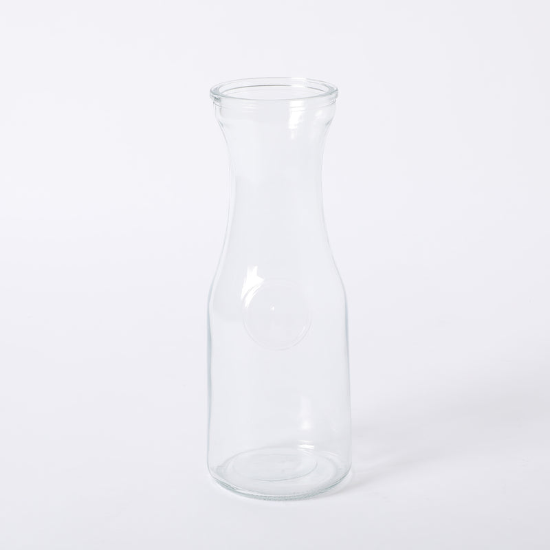 Gibson Home Windchill 1.0L Carafe w/ PP Lid - Clear - Machine Made - Glassware - Open Stock w/ Sticker