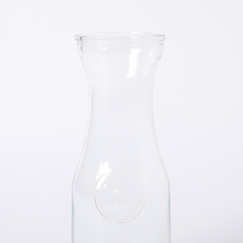 Gibson Home Windchill 1.0L Carafe w/ PP Lid - Clear - Machine Made - Glassware - Open Stock w/ Sticker