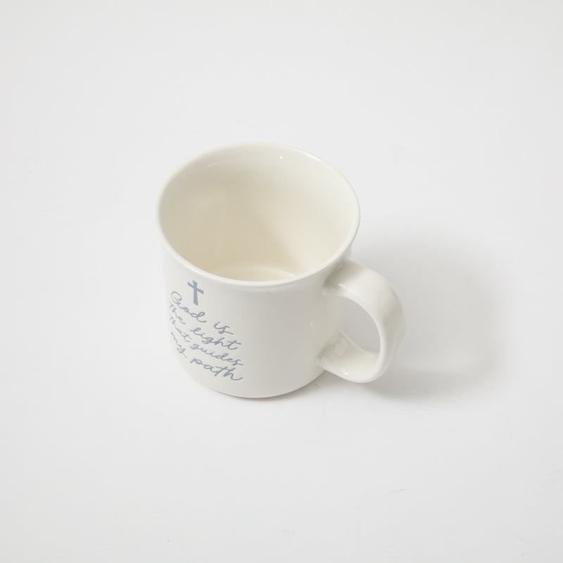 Gibson Home Daily Wisdom 21 oz Mug - 4 Assorted Designs - Wax Relief - Fine Ceramic - Open Stock