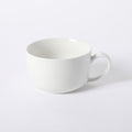 Gibson Home Great Essentials 32.5 oz Large Latte Mug - White - Whiteware - Fine Ceramic - Open Stock