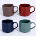 Gibson Home Midtown Hall 17 oz Mug - 4 Assorted Colors - Solid Color - Stoneware - Open Stock w/ UPC Label