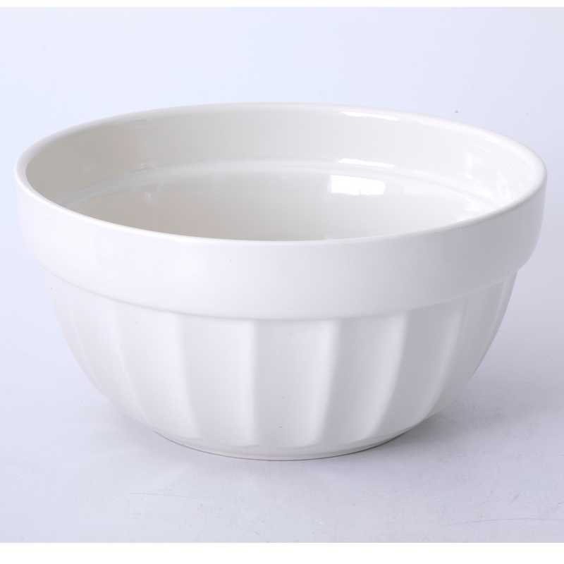 Martha Stewart Broadbrook 10" Bowl - Cream - Round - Solid Color - Stoneware - Open Stock w/ UPC Label