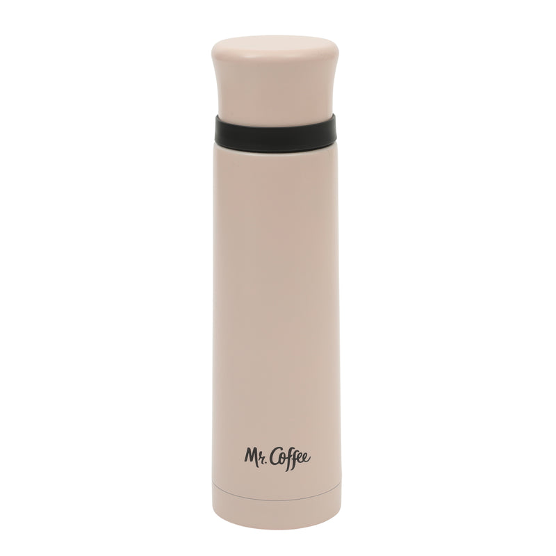 Mr Coffee Silverleaf 23 oz Double Wall Stainless Steel Thermal Bottle w/ Lid - Open Stock