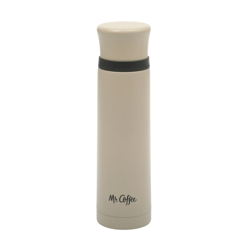Mr Coffee Silverleaf 23 oz Double Wall Stainless Steel Thermal Bottle w/ Lid - Open Stock