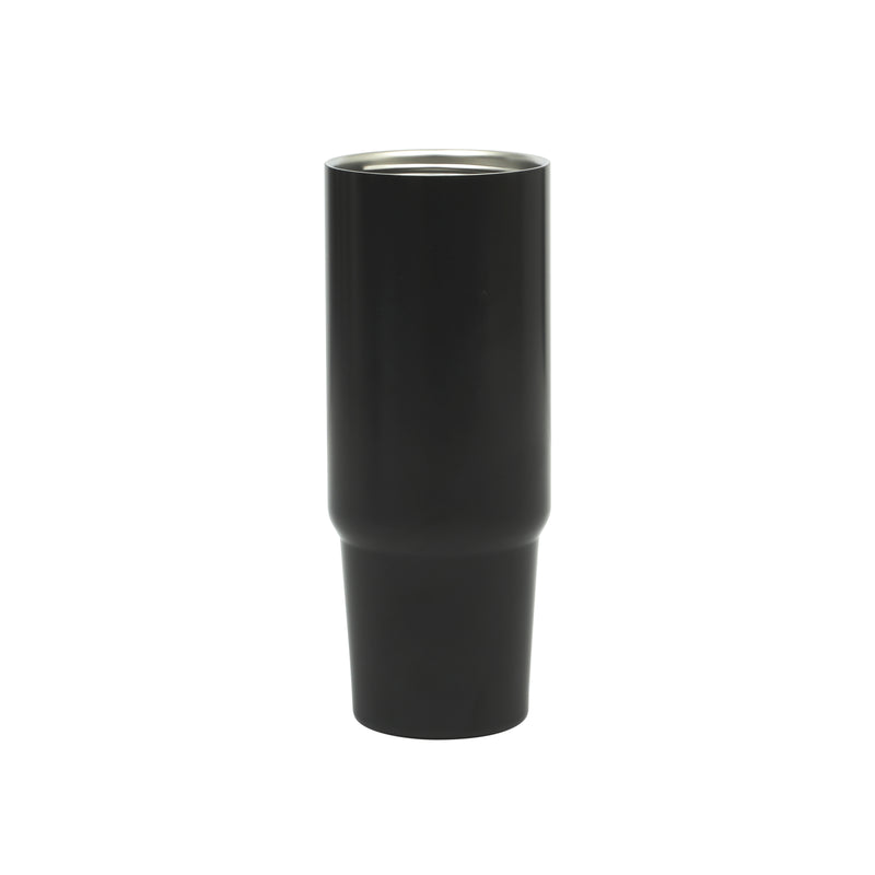 Gibson Home Marina 29 oz Stainless Steel Double Wall Tumbler w/ Handle & Straw - Open Stock w/ Color Sleeve