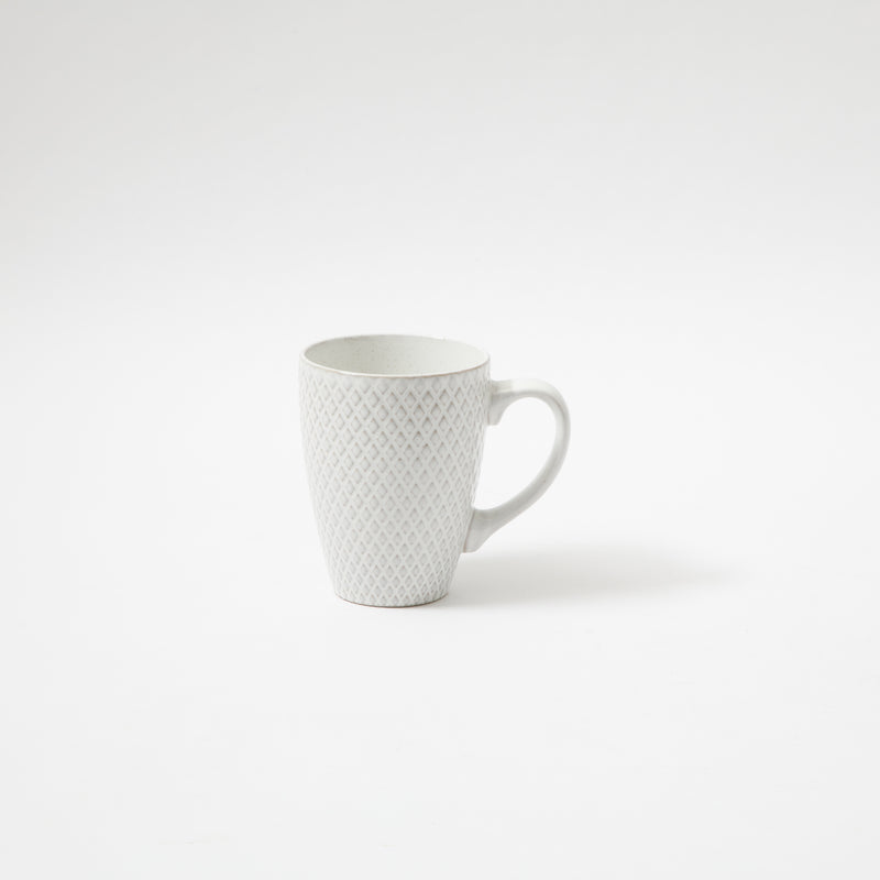 Gibson Elite Earlhart 16 oz Mug - 4 Assorted Designs - Cream - Reactive Glaze - Stoneware - Open Stock
