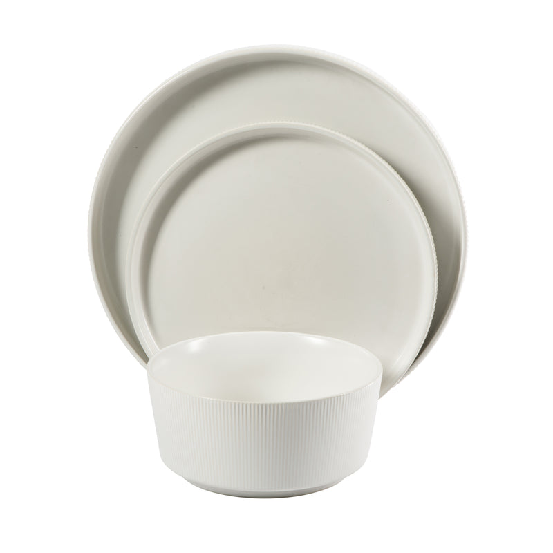 Gibson Home Dempsey Road 12pc Dinnerware Set - Solid Color - Stoneware - GBX