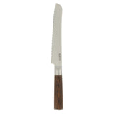 Babish 8" German Steel Bread Knife w/ Paka Wood Handle - Gift Box w/ Remailer