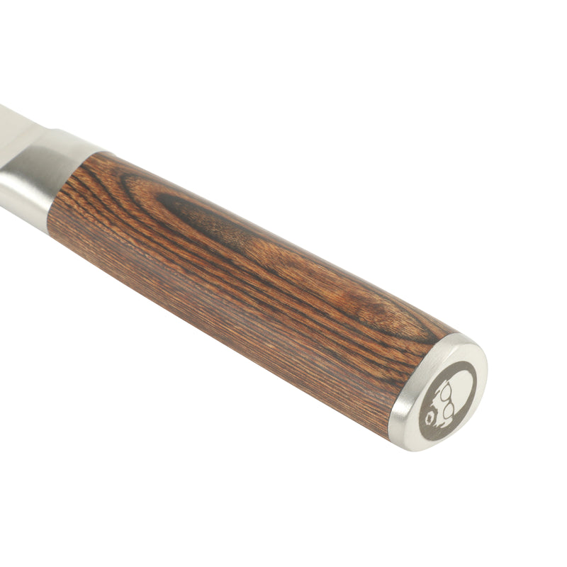 Babish 7" German Steel Boning Knife w/ Paka Wood Handle - Gift Box w/ Remailer