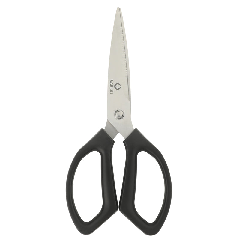 Babish 4" Stainless Steel Scissors - Clam Pack w/ Window w/ Remailer