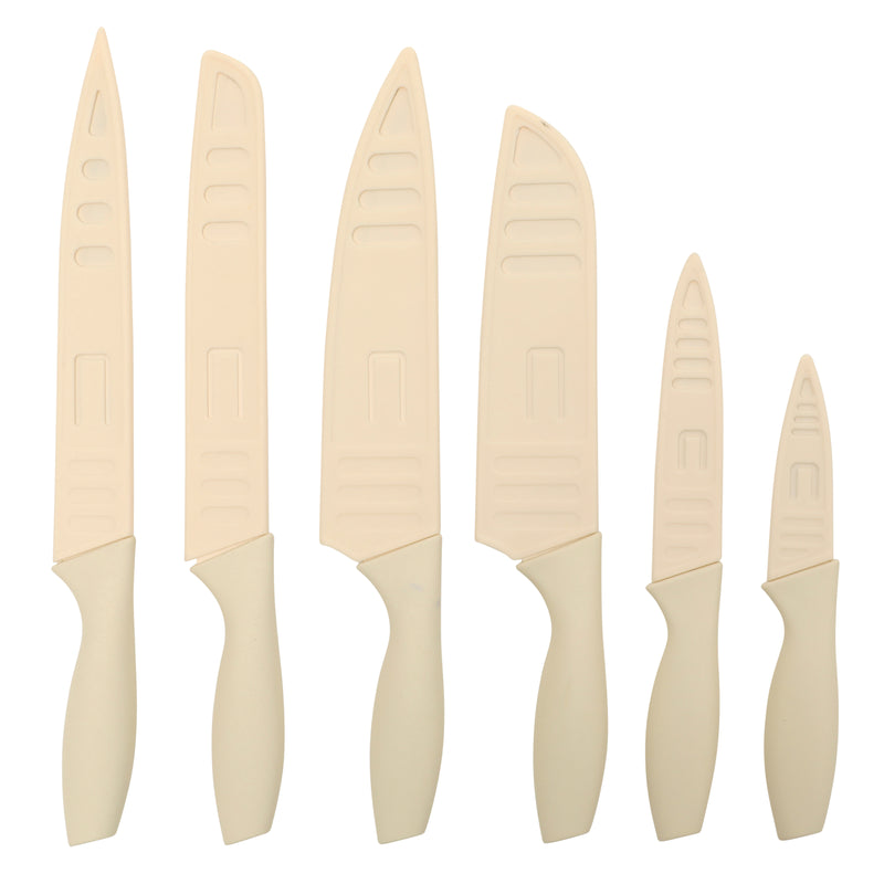 Gibson Home Bostonville 12pc Cutlery Set w/ Sheath - Clampack