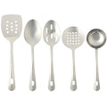 Gibson Home Landsworth 5pc Stainless Steel Hostess Set - Mirror Polished - Tie Card