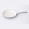 Martha Stewart Everyday Rexford 12" Forged Aluminum Frying Pan - Warm Grey - Ceramic Non-Stick - Induction Base - Soft Touch Handle - Open Stock Color Label