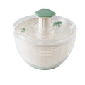 Martha Stewart Gulfwind 6 L / 6.3 qt Salad Spinner - White Color Basket - Blue Round Knob - PS/PP/ABS/TRP - GBX w/ RM