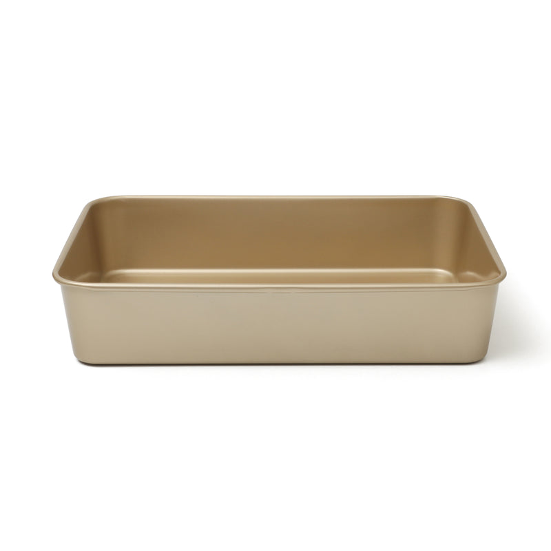 Martha Stewart Gallen 3pc Carbon Steel Bake Pan Set - Champagne - Non-Stick - Gift Box