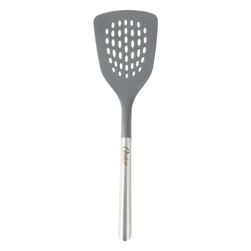 Oster Chadswyck 13" Slotted Turner - Nylon Head - Stainless Steel Handle -Tie Card