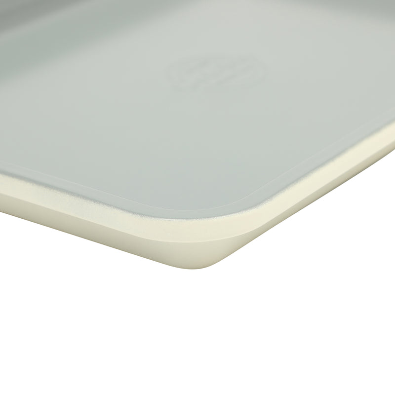 Sur La Table Kitchen Essentials Bake Sale 3pc Carbon Steel Cookie Sheet Set - Linen Exterior - Grey Non-Stick Interior - Open Stock w/ Color Label & Remailer