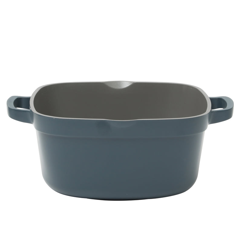 Crock-Pot Northvale 5.2qt Cast Aluminum Dutch Oven w/ Lid - Square - Nonstick Ceramic Interior - Induction - Gift Box w/ Remailer